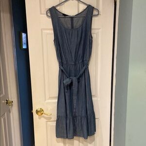 Talbots Denim Sleeveless Dress Size 6